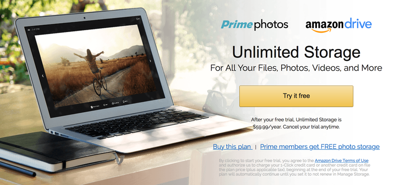 1-Year Amazon Cloud Drive, $48 with code WINTERPRINTS